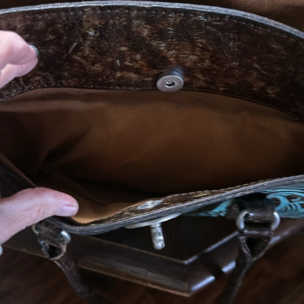 Patrica Nash tooled leather purse and matching wallet - Picture 8 of 12